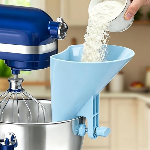 Kingofkings Flour Funnel for Kitchen Aid Mixer Accessories and Attachments by Kingofkings