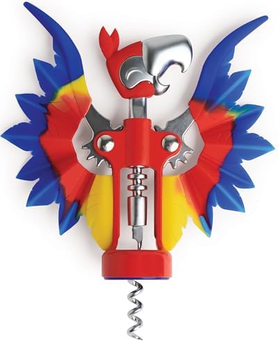 OTOTO Pinot Wine Bottle Opener - Parrot Wing Corkscrews for Gifts, Bottles Manual, Cool Gadgets with Wings, Bar accessories, Corkscrew by OTOTO