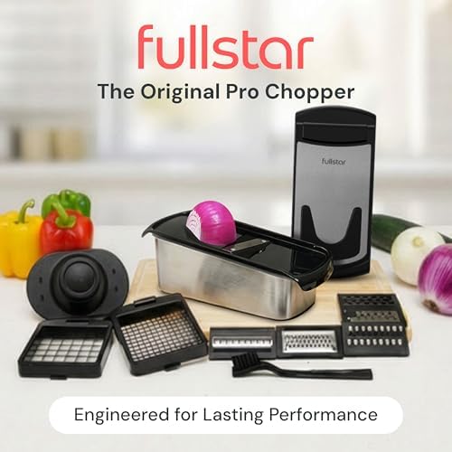 Fullstar Pro Original Vegetable Chopper & Mandoline Slicer 8-in-1 Prep Tool - Image 2