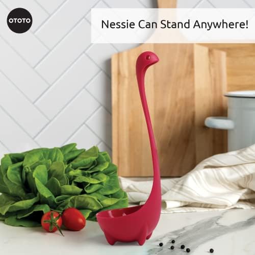 The Original Nessie Ladle by OTOTO - Soup Ladle, Cute Gifts, Funny Kitchen Gadgets, Loch Ness design, Cooking Gifts for Mom - Cute and Practical Kitchen Utensils - Unique Gifts for Women, Mothers Day - Image 4