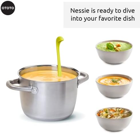 OTOTO The Original Nessie Ladle - Soup Ladle, Cute Gifts, Funny Kitchen Gadgets, Loch Ness design, Cooking Gifts for Mom - Cute and Practical Kitchen Utensils - Unique Gifts for Women, Mothers Day - Image 3
