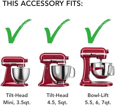 KitchenAid KSMVSA Fresh Prep Slicer and Shredder Attachment - Image 2