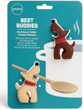 Funny Spoon Holder by OTOTO - Spoon Rest for Stove Top - Cooking Gadgets, Cooking Gifts, Cool Kitchen Gadgets, Cool Gifts, Cute Kitchen Accessories by OTOTO