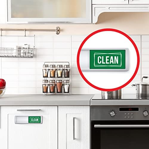ASSURED SIGNS Dishwasher Magnet Clean Dirty Sign 7 x 2 Inch, Premium Build - Image 6