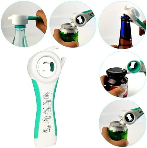 Jar Opener for Weak Hands, 5 in 1 Bottle Opener for Seniors with arthritis - Image 4