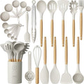 Silicone Kitchen Utensils Set, Heat-Resistant Cooking Utensils, BPA-Free by AVGPD
