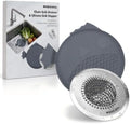 Kitchen Sink Drain Strainer Stopper,Patented Reversible Chain Mesh Basket by Wokdada