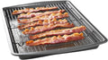 GoodCook 15” x 10.5” Nonstick Carbon Steel Baking Pan & Raised Wire Rack – Pizza Crisper,Crispy Bacon,Multipurpose Cooking Sheet Pan,Cooling Rack,Kitchen Cookware Set,Dishwasher Safe,(Pack of 12) by GoodCook