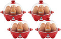 DASH Rapid Egg Cooker: 7 Egg Capacity Electric-Egg Cooker for Hard Boiled Eggs,Poached Eggs,Scrambled-Eggs,or Omelets.,(Pack of 4) by Dash