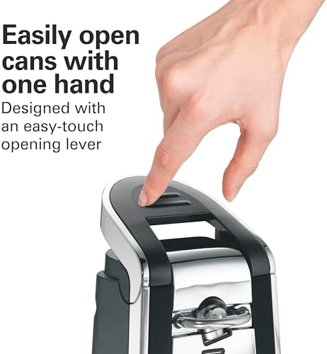 Hamilton Beach Smooth Touch Electric Can Opener With Easy Push Down Lever - Image 4