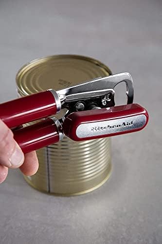 KitchenAid Classic Multifunction Can Opener and Bottle Opener Easy to Use,Razor Sharp Stainless Steel Cutting Wheel,Soft Ergonomic Handles,Empire Red,(Pack of 12) - Image 6