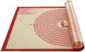 Non-slip Silicone Pastry Mat Extra Large Measurements 36''x 24'' Baking Mat by FolksySuperKitchen