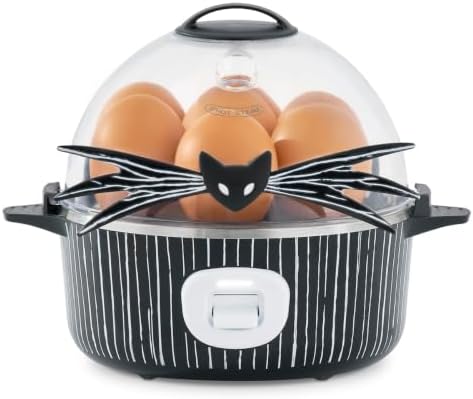 Disney | Dash Jack Skellington Rapid Egg Cooker, 7 Egg Capacity, Black by Dash