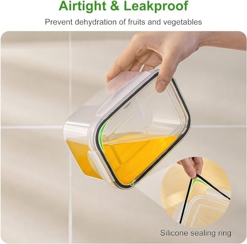 Freshmage Fruit Storage Containers for Fridge with Removable Colander 10 - Image 3