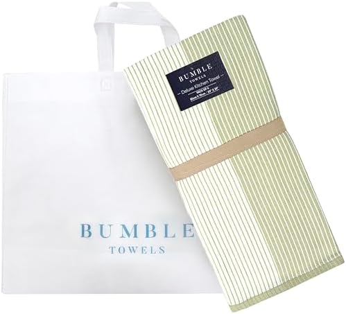 Premium Kitchen Towels 6 Pack 100% Cotton, 20"x28" Dish Towels - Sage - Image 5