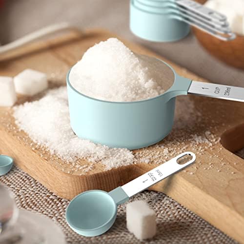Measuring Cups & Spoons Set, Stackable Cups and Spoons - Image 6