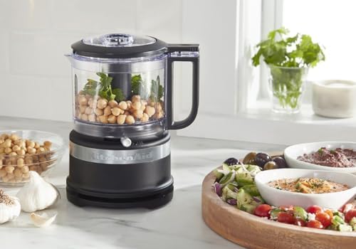 KitchenAid 3.5 Cup Food Chopper KFC3516BM, Matte Black - Image 5
