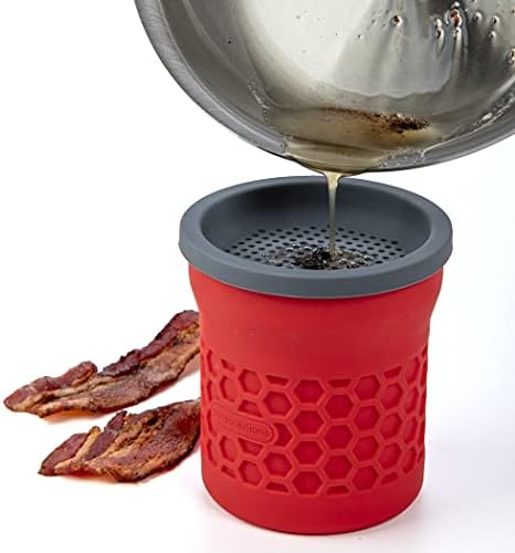 PrepSolutions Silicone Grease Strainer And Keeper, 2 Cup Capacity - Image 7