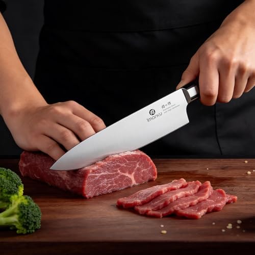 imarku 3 Pieces Knife Set, Japanese High Carbon Stainless Steel Chef Knives - Image 3