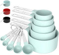 Measuring Cups & Spoons Set, Stackable Cups and Spoons by TILUCKBringsGoodLuck