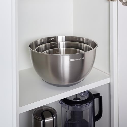 KitchenAid Stainless Steel Mixing Bowls, Set Of 3 (Pack of 4) - Image 6