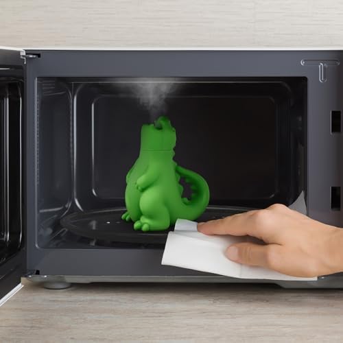 Genuine Fred DRAGON'S BREATH Microwave Steam Cleaner, BPA-Free Silicone Dragon Design, Easy to Use, Reduces Cleaning Time, Dishwasher Safe, Fun and Effective Kitchen Gadget - Image 3