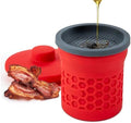 PrepSolutions Silicone Grease Strainer And Keeper, 2 Cup Capacity by ProgressiveInternational