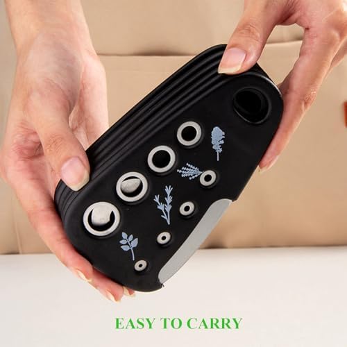 2 Pack Kitchen Gadgets Set 12 Pieces, Space Saving Cooking Tools Kitchen Accessories-Garlic Grinder, Cheese Grater, Vegetable Peeler, Pizza Cutter, Herb Stripper, Bottle Opener, Gadgets Gift Set - Image 6