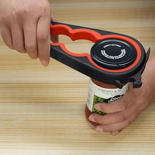 Jar Opener for Weak Hands, 5 in 1 Bottle Opener for Seniors with arthritis - Image 4