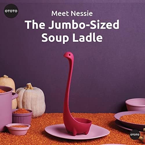 OTOTO The Original Nessie Ladle - Soup Ladle, Funny Gadgets, Loch Ness design, Cooking Gifts for Mom - Cute and Practical Kitchen Utensils - Unique Gifts for Women - Image 3