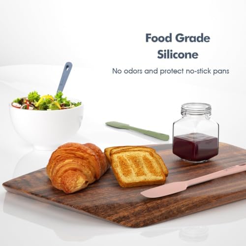 ChefAide 3 Pieces Silicone Spatulas Set, Heat Resistant Rubber Spatula - Image 6