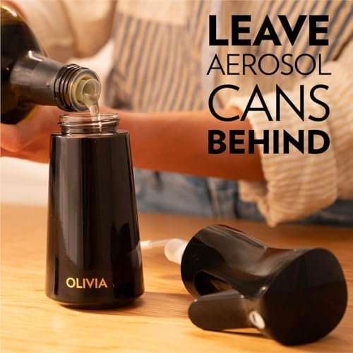 FLAIROSOL OLIVIA SIGNATURE Oil Sprayer, 200ml Glass, Black - Image 4