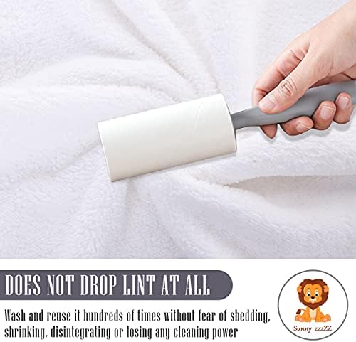 Sunny zzzZZ 24 Pack Kitchen Dishcloths - Does Not Shed Fluff - Reusable Dish Towels, Dish Cloths, Super Absorbent Coral Fleece Cleaning Cloths, Nonstick Oil Washable Fast Drying, 10 x 10 Inch (White) - Image 4