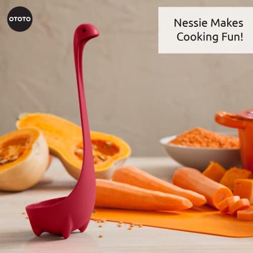 The Original Nessie Ladle by OTOTO - Soup Ladle, Cute Gifts, Funny Kitchen Gadgets, Loch Ness design, Cooking Gifts for Mom - Cute and Practical Kitchen Utensils - Unique Gifts for Women, Mothers Day - Image 5