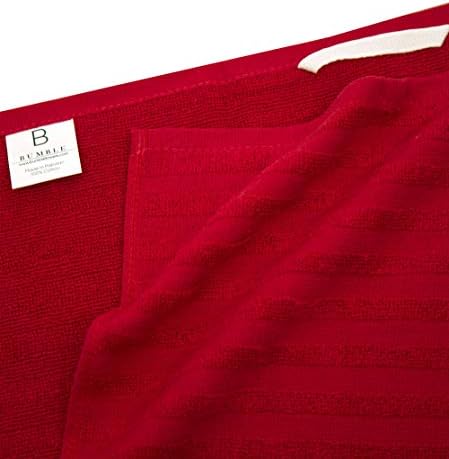 Premium Kitchen Towels 6 Pack 100% Cotton 20"x28" Dish Towels Red Striped - Image 4