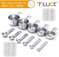 TILUCK Stainless Steel Measuring Cups & Spoons Set, Cups and Spoons - Image 2