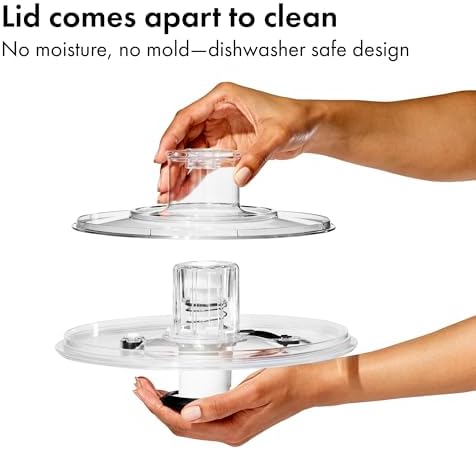 OXO Good Grips Small Salad & Herb Spinner, Vegetable Washer with Strainer - Image 6