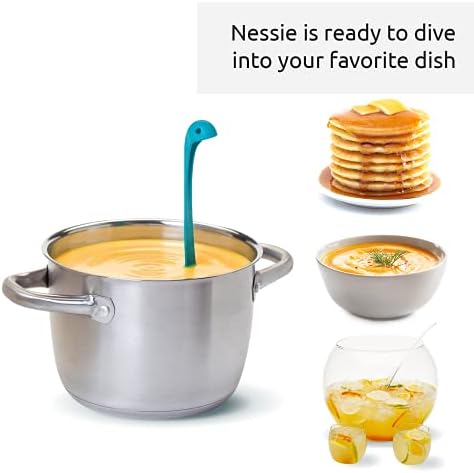 OTOTO The Original Nessie Ladle - Soup Ladle, Cute Gifts, Funny Kitchen Gadgets, Loch Ness design, Cooking Gifts for Mom - Cute and Practical Kitchen Utensils - Unique Gifts for Women - Image 3