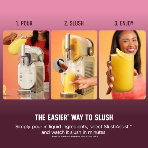 Ninja SLUSHi Smart Frozen Drink Maker, SlushAisst Techonology, FS351BR - Image 3