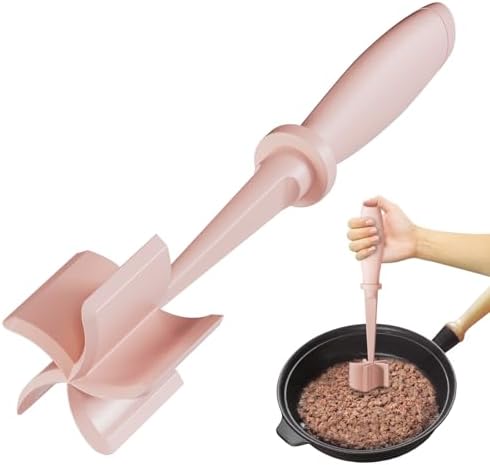 Upgrade Meat Chopper Hamburger Masher Ground Beef Smasher Utensil Mix Tool by Shadowgallery
