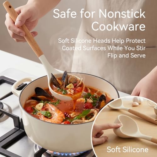 Silicone Kitchen Utensils Set, Food-grade Cooking Utensils, BPA-Free - Image 4