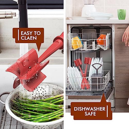 2Pack Meat Chopper Hamburger Masher Ground Beef Smasher Utensil Mix Tool - Image 6