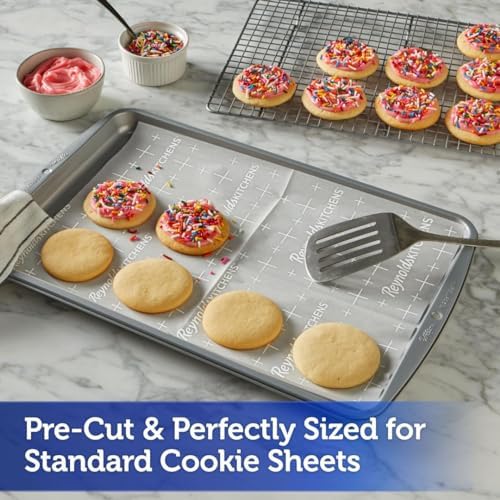 Reynolds Kitchens Pre-Cut Parchment Paper Cookie Baking Sheets, 22ct - Image 3