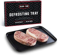BLAZIN' THAW Defrosting Tray for Frozen Meat | Premium Edition | Aluminium Alloy Plate for Thawing Frozen Food | Natural Thawing Process | No Microwaves, No Cold/Warm Water Required | by BlazinThaw