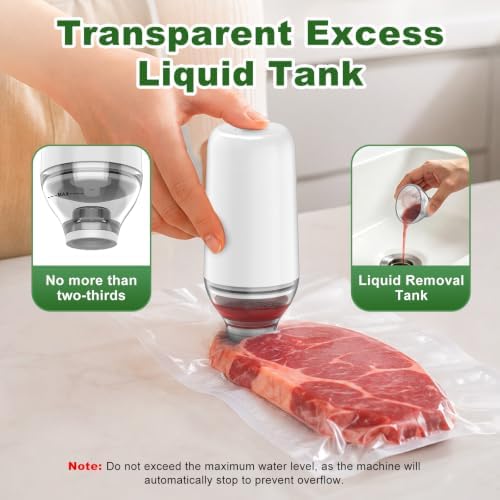 COO Vacuum Sealer for Food, Portable Handheld Sealer (Pump Only) - Image 4