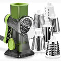 KEOUKE Rotary Cheese Grater, Hand Crank Shredder Slicer, Snow Cone Maker by KEOUKE