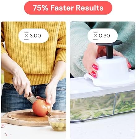 Fullstar Pro Core Vegetable Chopper & Mandoline Slicer, 6-in-1 Kitchen Tool - Image 3
