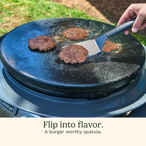 Cuisinart Smash Burger Kit w/Burger Press, Spatula, Shaker & Patty Papers, Round (Pack of 4) - Image 6