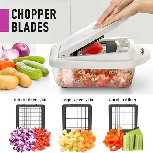 Mueller Pro-Series Mandoline Slicer and Vegetable Chopper, 10-in-1 - Image 3