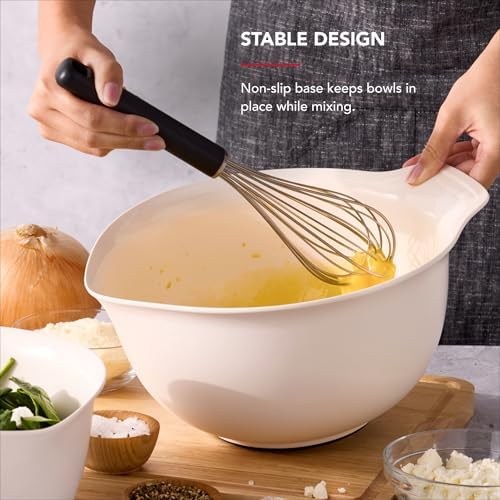 KitchenAid Universal Nesting Plastic Mixing Bowls - Image 4